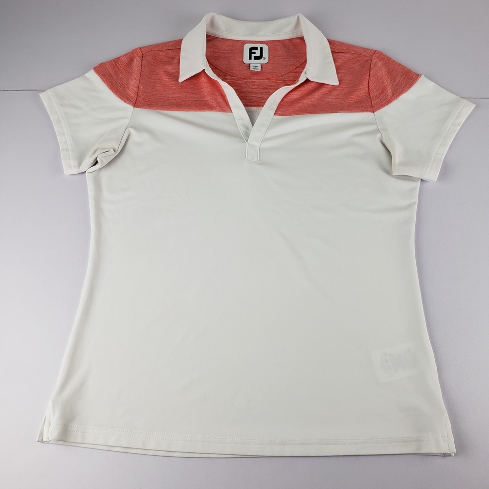 FOOTJOY FJ Polo Golf Shirt Women's Small Stretch Short Sleeve Pullover